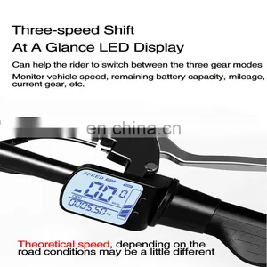 Electric Bicycle Folding Adult Mini Lithium Battery Light Moped Battery Car thumbnail-6