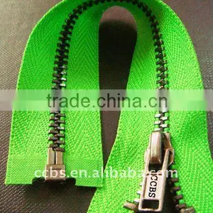 High Quality Anti Brass Y Teeth Metal Zipper thumbnail-1
