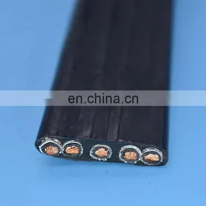5 Core Flat Cable 18awg Shielded Flat Cable 220v thumbnail-3