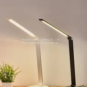 5 Modes Lighting LED Desk Lamp Wireless Charging Station LED Reading Light Brightness Adjustable Bedroom USB LED Table Lamp thumbnail-1