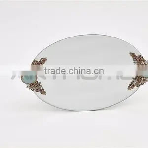Wholesale Transparent Clear Glass Sample Tray thumbnail-4