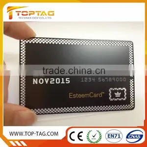 Custom Laser Engraved Cut Metal Business Card Quality Choice thumbnail-6
