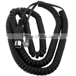 Verifone 10441-01 4PC RJ11 to 6 Pin DIN Coiled Cable for PP1000SE to Tranz Terminal thumbnail-1