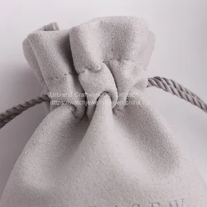 Bundle Mouth Super Fiber Flannelette Jewelry Bag Drawstring Velvet Jewelry Bag Earring Packaging Small Cloth Bag Jewelry BagBundle Mouth Super Fiber Flannelette Jewelry Bag Drawstring Velvet Jewelry Bag Earring Packaging Small Cloth Bag Jewelry Bag thumbnail-4