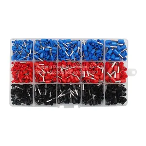 Cold-pressed Terminal European-style Needle Tube Copper Nose Wire Nose 1065 Pack thumbnail-1