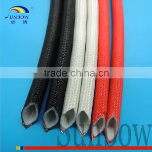SUNBOW MFG Heat Resistant High Temperature Resistant Braided Glassfiber Tube thumbnail-3