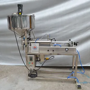 Heating Filling Machine Hopper Mixing Filling Machine Paste Filling MachineSemi-automatic Filling Machine thumbnail-1