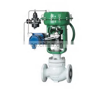 OEM DN25 1inch AC220V WCB Flang End Pneumatic Diaphragm Regulation Valve Pneumatic Valve thumbnail-2