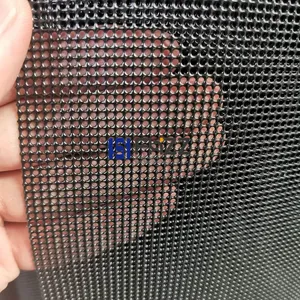 Powder Coated Black Woven Stainless Steel Wire Mesh for Insect Screen Aluminum Doors and Windows thumbnail-4