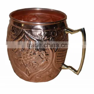 Moscow Mule Mug / Manufacturer of Copper Mule Mugs / Wholesaler of Solid Copper Beer Mugs From India / CUSTOM MULE MUGS thumbnail-2