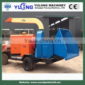10-20t/h Mobile Wood Chipper Shredder (CE) thumbnail-1