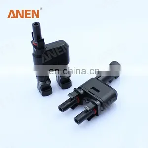 PV4.0 Solar Connector 2 to 1 Branch PV Connector Manufacturer Waterproof Green Energy Sokets thumbnail-3