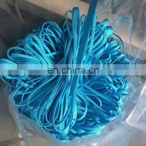 Color Customized Fashion Decoration Flat Woven Polyester Drawstring Braided Rope Hollow Flat Cord for Garment and Shoes thumbnail-1