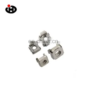 JINGHONG Factory Price Galvanized M5 Carbon Steel Square Lock Insert Cage Nut thumbnail-1