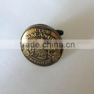 2014 Custom Club Cufflinks/die Struck Cufflink/new York thumbnail-1