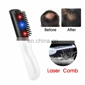 Laser Massage Hair Comb Electronic Infrared Anti-hair Loss Hair Growth Hairbrush thumbnail-2
