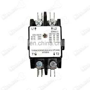 2P40A ac Air Conditioning Magnetic Contactor 2 Pole Contactor 40a thumbnail-2