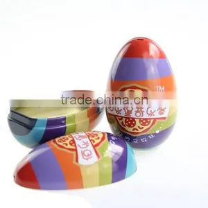 Hot Sales Small Egg-shaped Metal Box Gift Packaging thumbnail-2