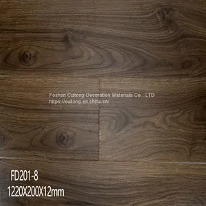 Foreign Trade HDF Floor Factory Apartment Retrofitted Wood Grain Composite Wood Flooring Cement Tile Self-leveling Laminate Floor thumbnail-4