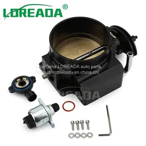 102mm Black Intake Throttle Body, LS 4 Bolt Throttle Body for GM Gen III Ls1 Ls2 Ls3 Ls6 Ls7 Sx Ls 4 CNC thumbnail-1