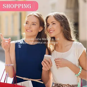 Women Silicone Key Ring Bracelet Keychain Wristlet Beaded Bangle Chains Key Chains thumbnail-2