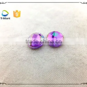 Round Shape Acrylic Stone With Rainbow Color thumbnail-5