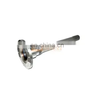 Original Howo Sinotruk 371 336 Spare Parts Rear Axle Engine Gearbox Cabin Parts 81.35604.0021 Passing Shaft With Flange 180x4 (L thumbnail-2