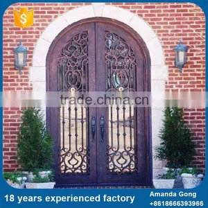 New Product Complex Wrought Iron Gates Doors thumbnail-6