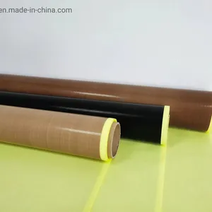 Packing Industry PTFE Tefloning Coated Fiberglass Adhesive Tape thumbnail-4