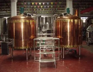 Copper Brewing Equipment With 304 Stainless Steel Fittings and Digital Temperature Control thumbnail-5