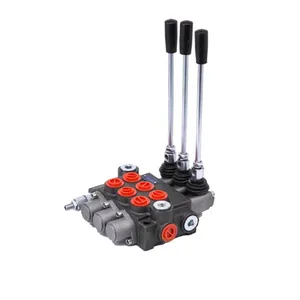 Bulgaria Series Loader Engineering Vehicle Manual Control Valve 3-P40 P40 Multi-way Valve thumbnail-1