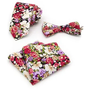 Wholesale Tuxedo Necktie Colorful Red White Yellow Blue Polyester Satin Material Tie For Men Vintage Business Necktie Wedding Accessories thumbnail-2