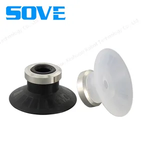 ZP-10~50US/N Series Silicone/Rubber Vacuum Cup SMC Brand Perfect Alternative Product Single-layer Flat Lip for Universal Workpiece Industrial Suction thumbnail-5