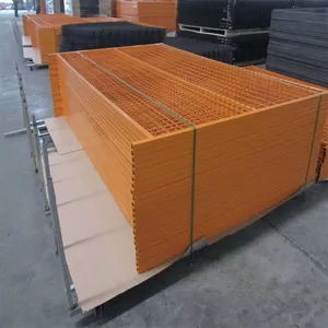 Galvanized Canada Temporary Fence With 2.4m Height and 3m Panels thumbnail-2