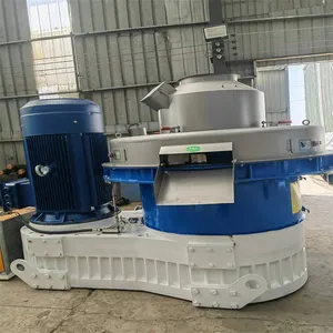 Waste Wood Pellet Machine, Vertical Ring Die Biomass Pelletizer, Cattle and Sheep Manure Fuel Pellet Machine thumbnail-3