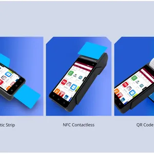 Z90 Handheld Android POS Machine Built-in 58mm Thermal Printer for Restaurant & Shop thumbnail-1