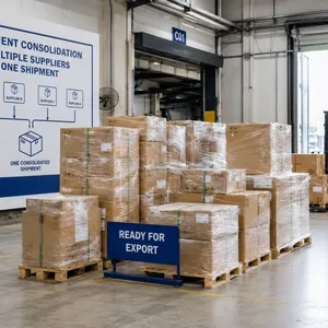 China Warehouse Consolidation and Repacking Service for Overseas Importers thumbnail-2