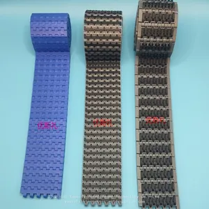 1270/QNB Plastic Mesh Belt，Rubberized Anti-slip Conveyor Belt，Industrial Drive Chain thumbnail-1