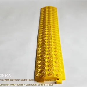 Jiulei Brand Jl-xcb-1ca | Rubber and Plastic Bridge Belt [model] Length 1000mm * Width 130mm * Height 20mm | Slot Width 40mm * Slot Height 15mm * 1 Slot thumbnail-4