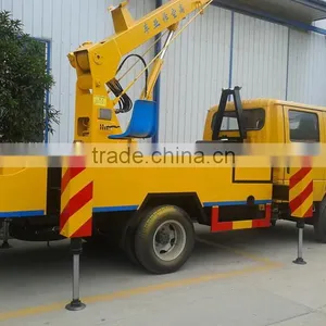 Factory Price Dongfeng Crew Cab Electric Platform Truck,14M Climbing Platform Truck thumbnail-2