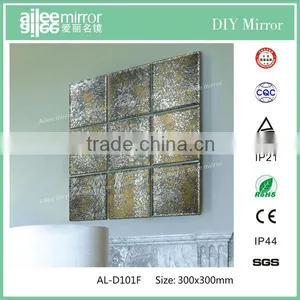 Wrought Iron Design Decorative Large Frameless Mirrors thumbnail-1