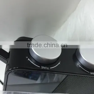 2015 Brand New Black With Blue LCD PLL Portable Radio thumbnail-3