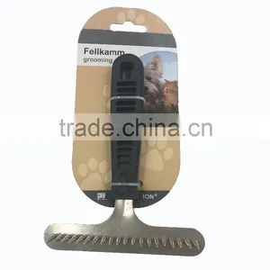 Dog Grooming Hair Brush Self-Cleaning Pet Comb/Pet Products thumbnail-1