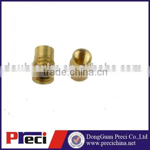 M8 IP68 Copper Brass Phone Connector Nut thumbnail-1