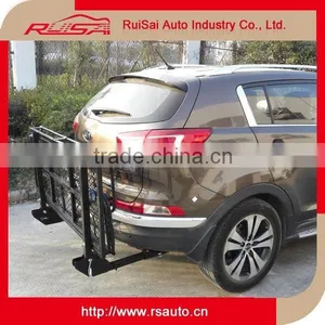 Car Accessories Suppliers Folding Hitch Mounted Sport Bike Carrier With Car Organizer Bag Quality Choice thumbnail-2