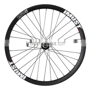 2016 Durable MTB Bike Carbon Wheels 29 40mm Width Hookless All Mountain Wheels thumbnail-3