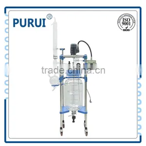 Lab Chemical Explosion Proof Jacketed Glass Reactor thumbnail-1
