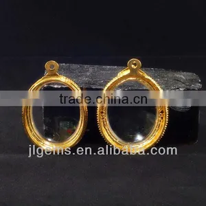2014 Thai Original Classic Wholesale Fashion Gold Oval Twin Buddha Image Pendent thumbnail-1
