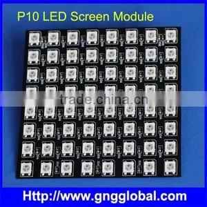 Good Price P10 SMD Waterproof Full Color Led Display Panel / P10 RGB Led Modules thumbnail-1