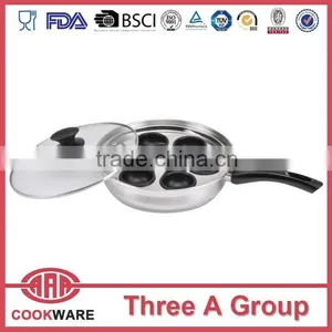 COOK TOOL 6 Cups Stainless Steel Egg Poacher Wholesale Egg Cooker thumbnail-1